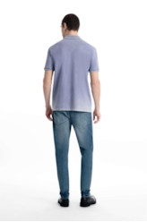 Calça High Comfort Dark Indigo Lav.Claro