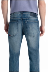 Calça High Comfort Dark Indigo Lav.Claro