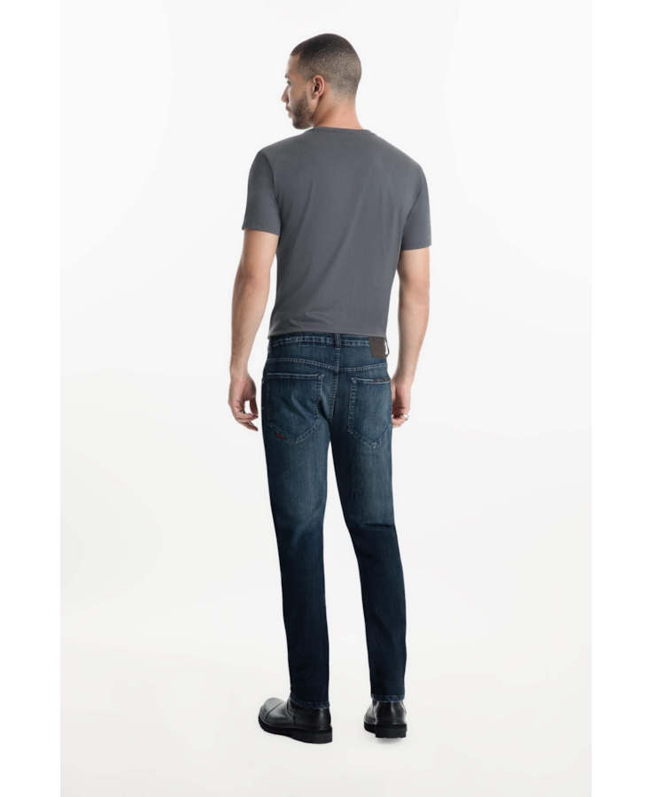 Calça High Comfort Dark Indigo Lav. Escuro