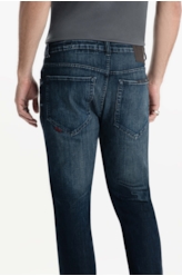 Calça High Comfort Dark Indigo Lav. Escuro