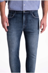 Calça High Comfort Dark Indigo Lav.Escuro i