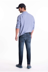 Calça High Comfort Dark Indigo Lav.Escuro i