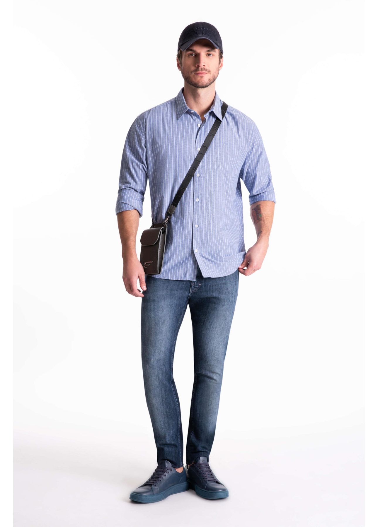 Calça High Comfort Dark Indigo Lav.Escuro i