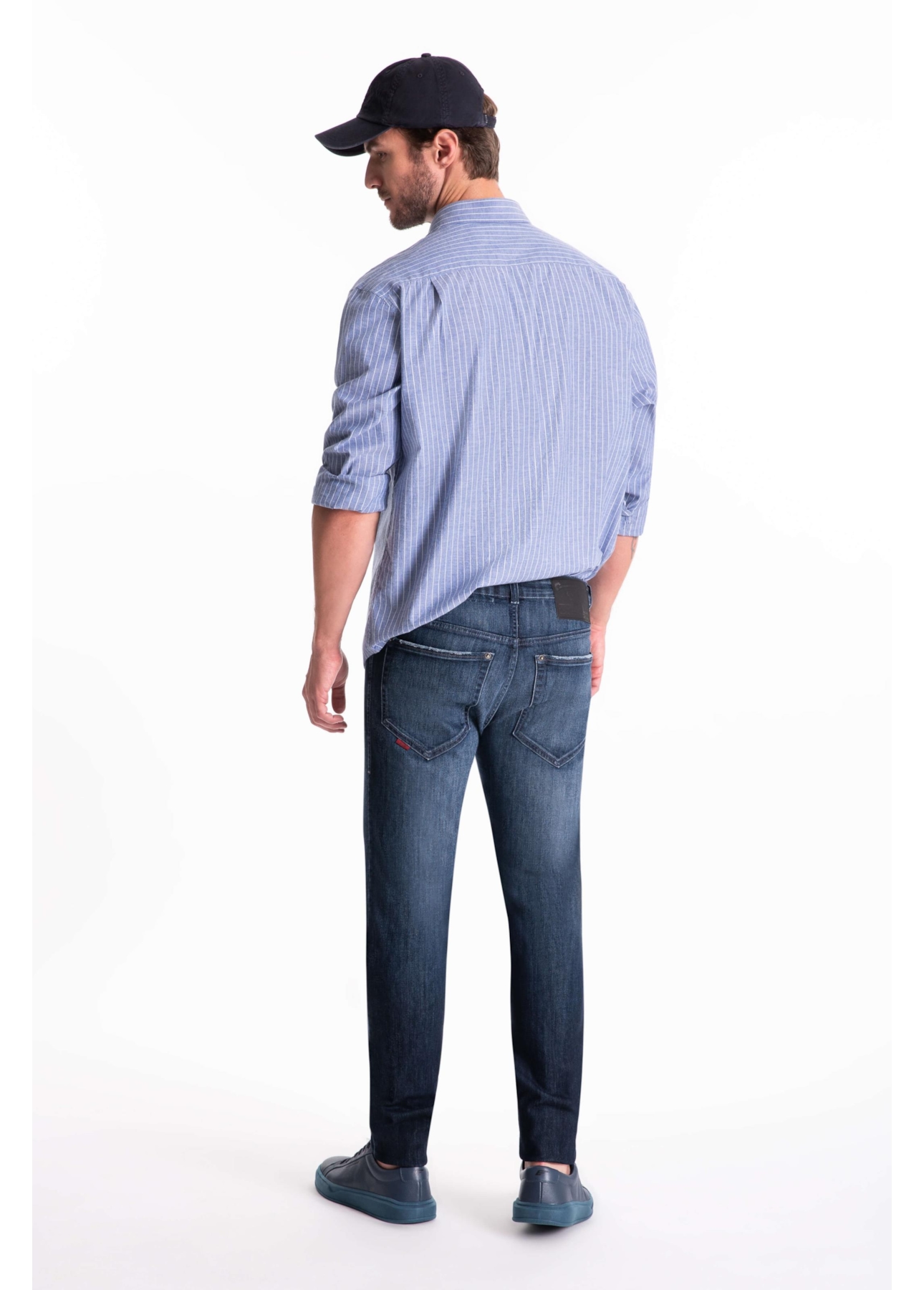 Calça High Comfort Dark Indigo Lav.Escuro i