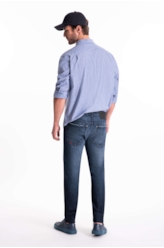 Calça High Comfort Dark Indigo Lav.Escuro i