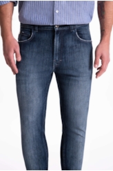 Calça High Comfort Dark Indigo Lav.Escuro i