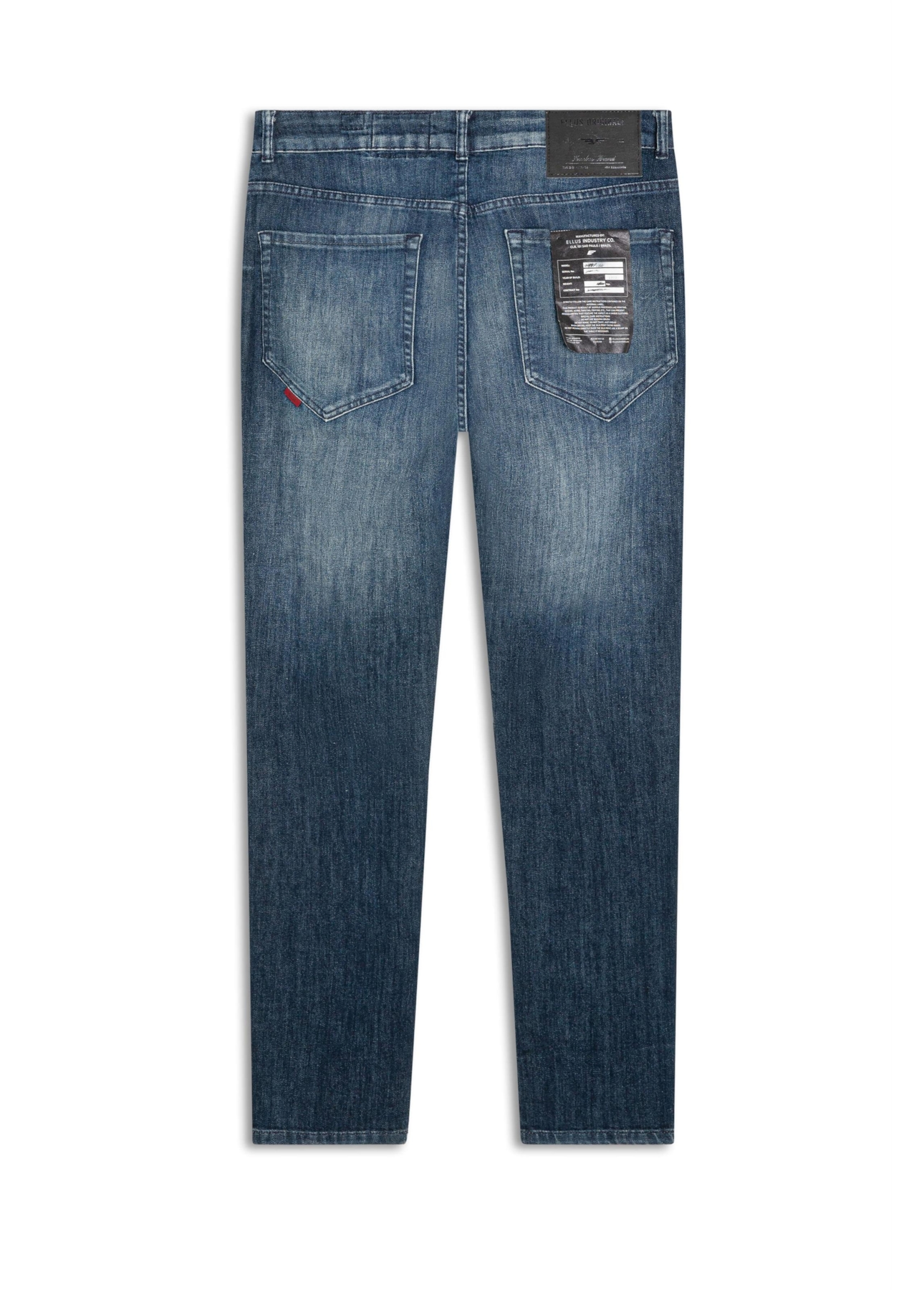 Calça High Comfort Dark Indigo Lav. Medio