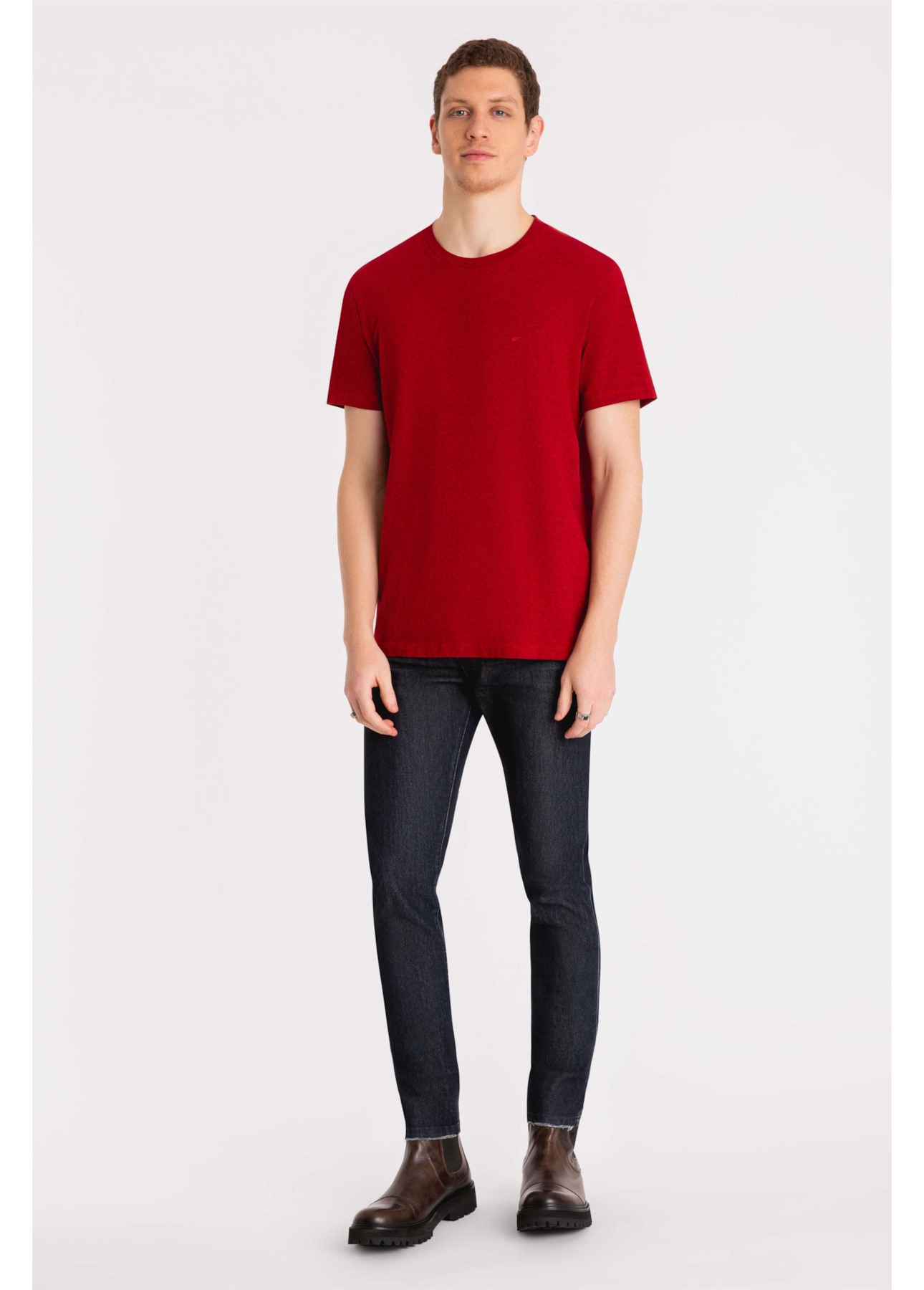 Calça High Comfort Dark Indigo Skinny 1503-Lav.Resinado C/ 3d