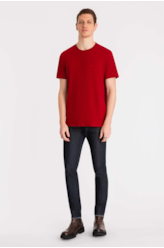 Calça High Comfort Dark Indigo Skinny 1503-Lav.Resinado C/ 3d