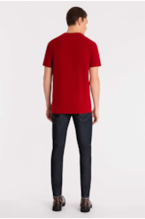 Calça High Comfort Dark Indigo Skinny 1503-Lav.Resinado C/ 3d