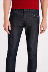 Calça High Comfort Dark Indigo Skinny 1503-Lav.Resinado C/ 3d