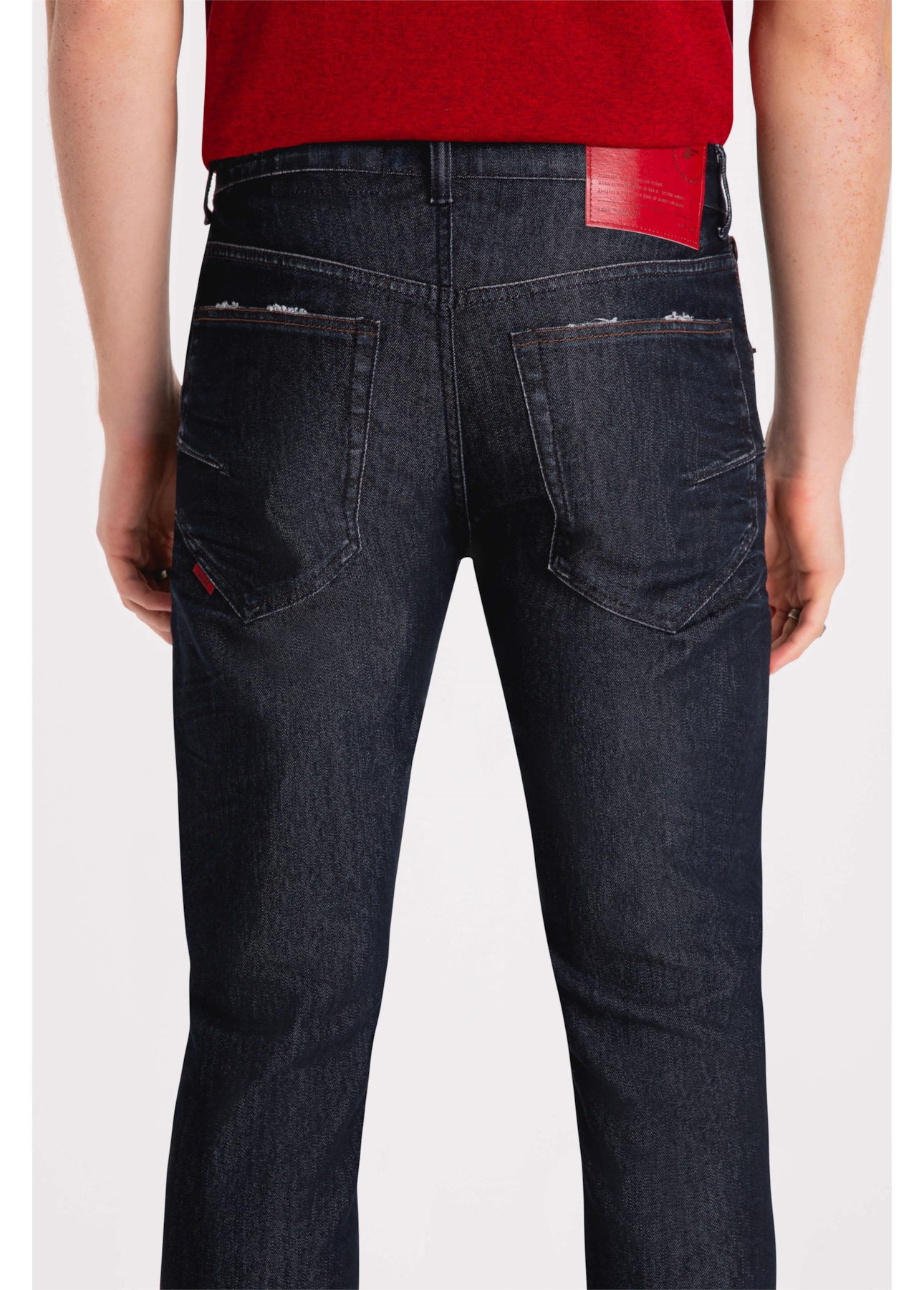 Calça High Comfort Dark Indigo Skinny 1503-Lav.Resinado C/ 3d