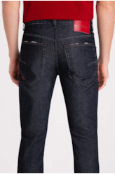 Calça High Comfort Dark Indigo Skinny 1503-Lav.Resinado C/ 3d
