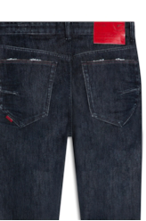 Calça High Comfort Dark Indigo Skinny 1503-Lav.Resinado C/ 3d