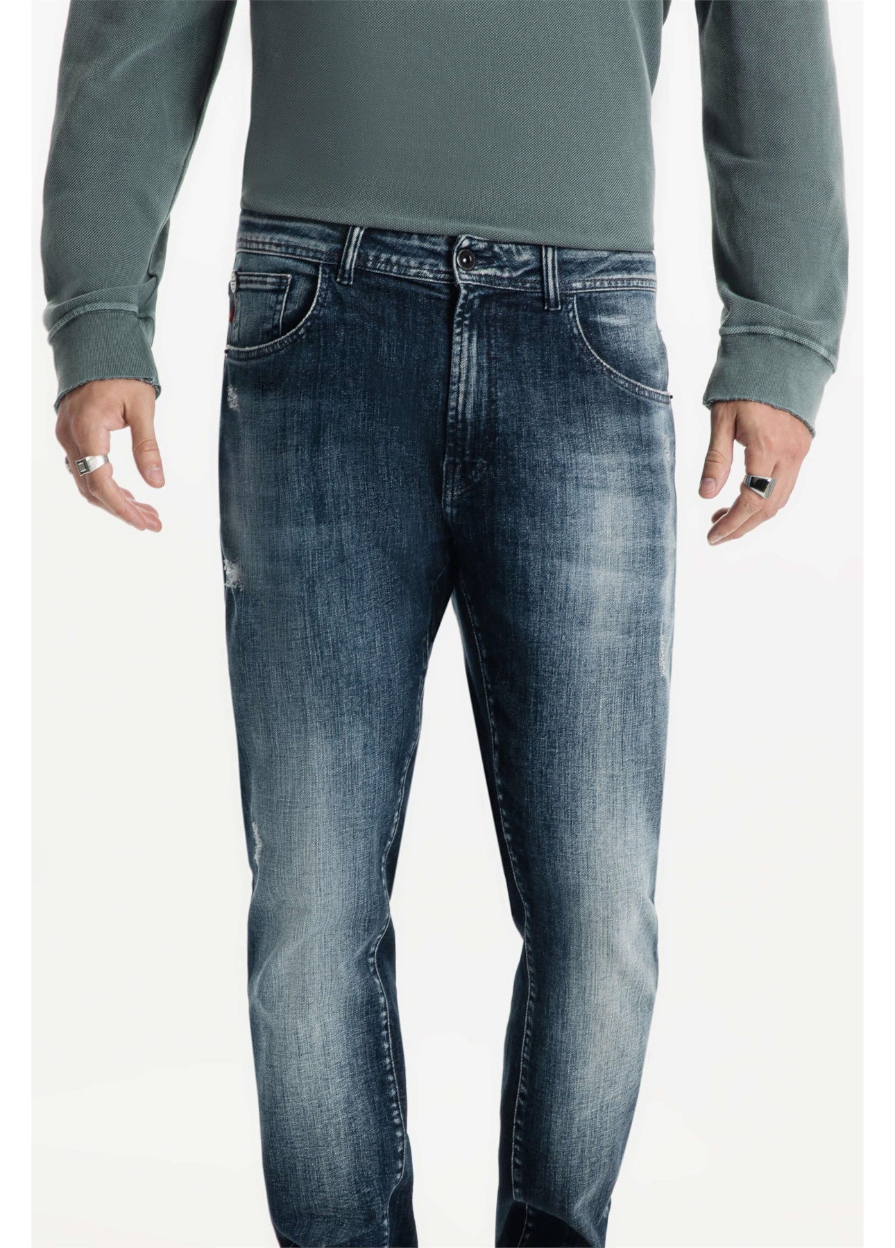 Calça High Comfort Dark Rock 1990 Lav.Esc.C/ Pq Puidos