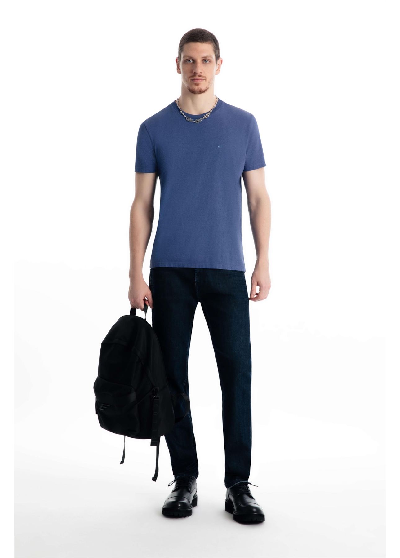 Calça High Comfort Indigo Slim Lav.Resinado C/3d