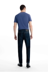 Calça High Comfort Indigo Slim Lav.Resinado C/3d