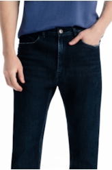 Calça High Comfort Indigo Slim Lav.Resinado C/3d