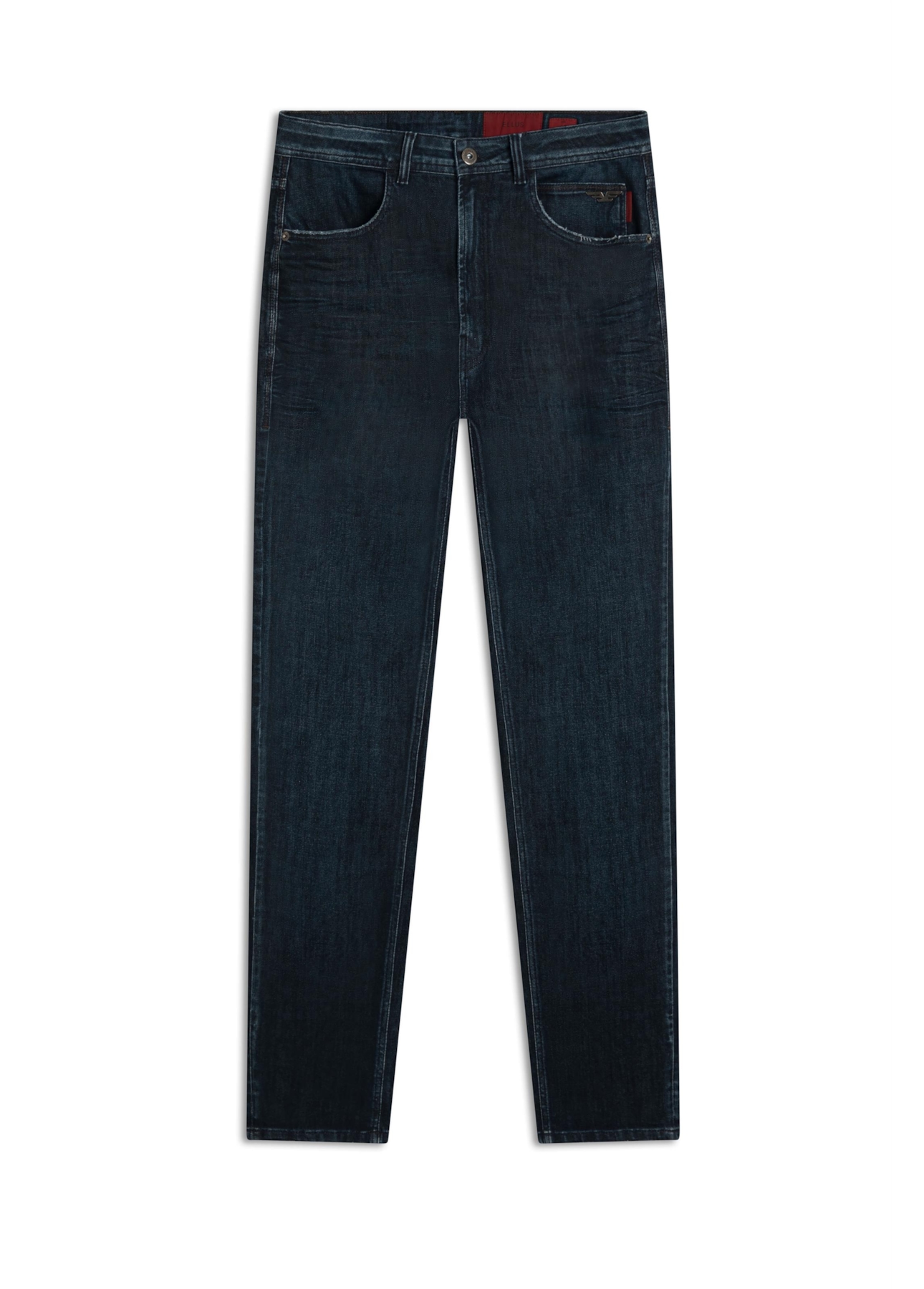Calça High Comfort Indigo Slim Lav.Resinado C/3d