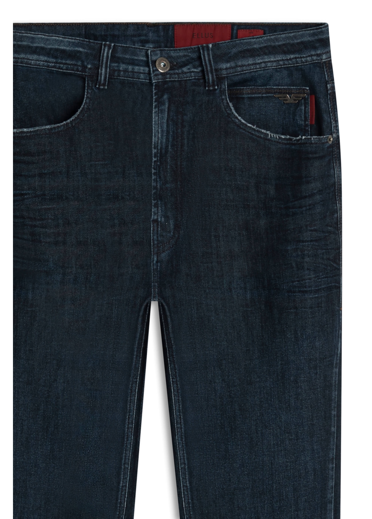 Calça High Comfort Indigo Slim Lav.Resinado C/3d