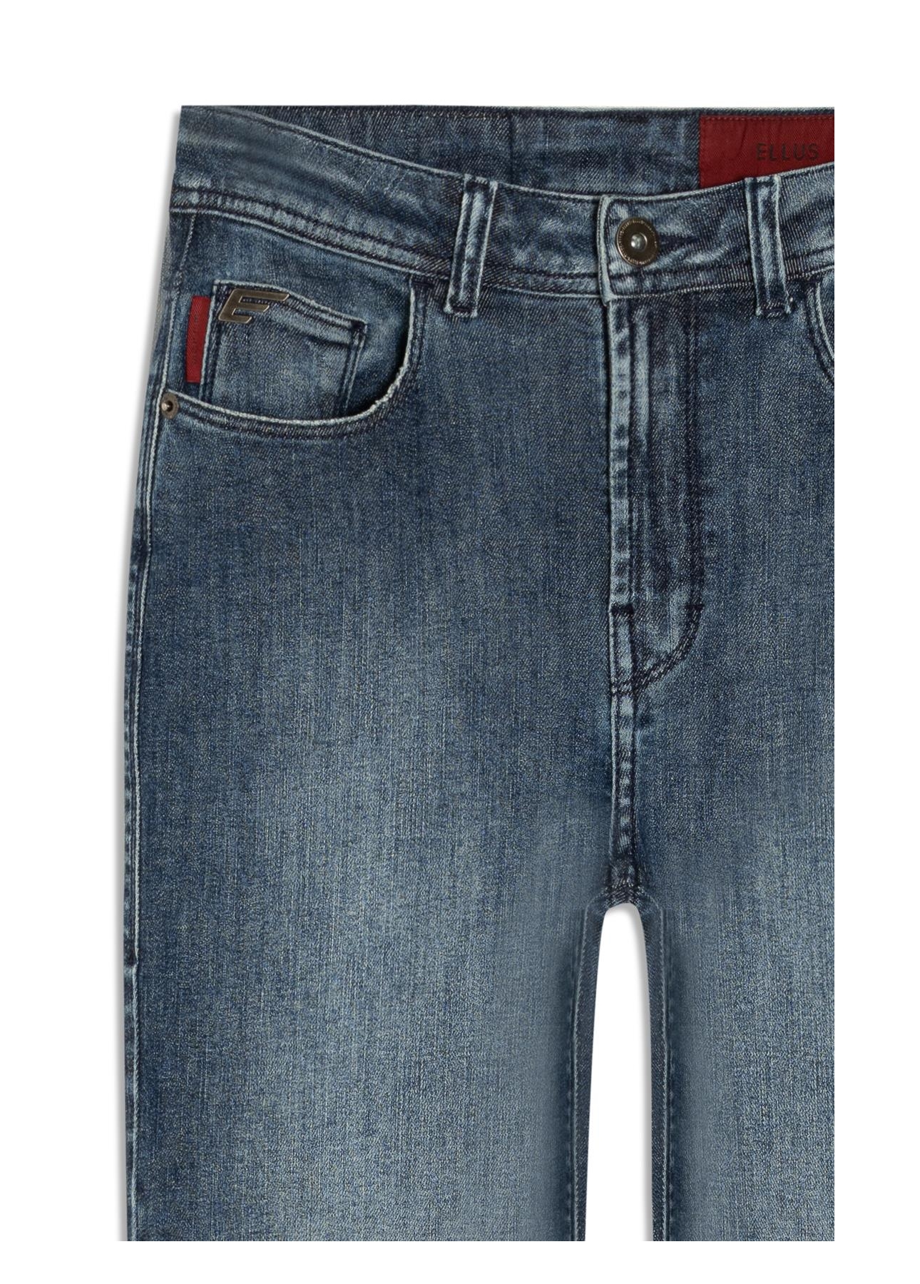 Calça High Comfort Skinny Lav. Médio C/ Used