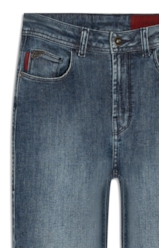 Calça High Comfort Skinny Lav. Médio C/ Used