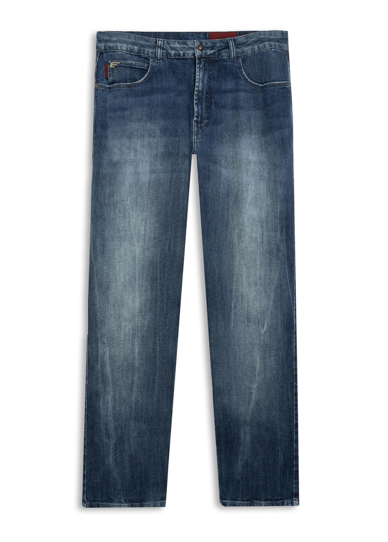 Calça High Comfort Slim Lav.Médio