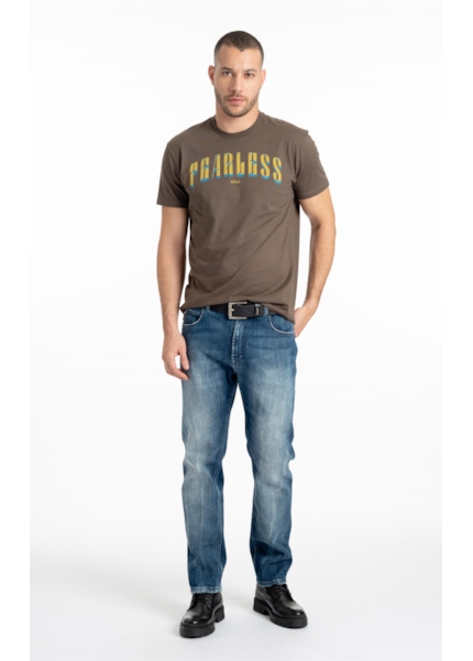 Calça High Comfort Slim Lav.Médio