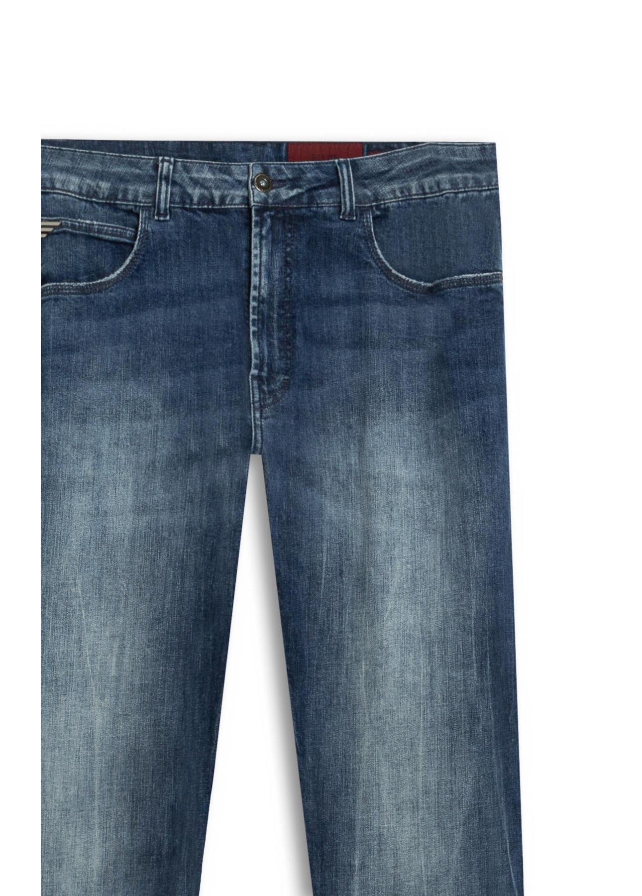 Calça High Comfort Slim Lav.Médio C/ Foam