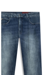 Calça High Comfort Slim Lav.Médio C/ Foam