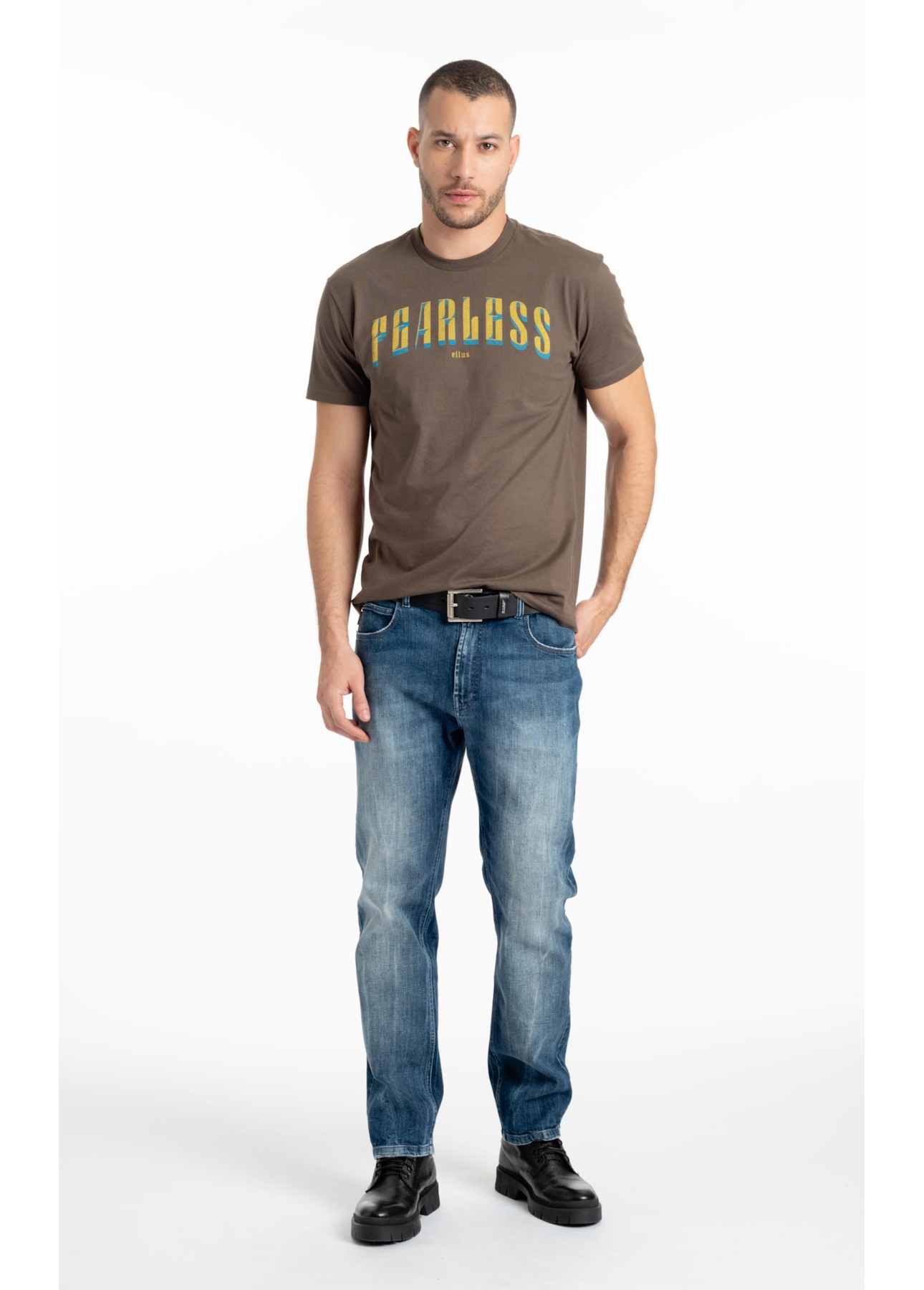 Calça High Comfort Slim Lav.Médio C/ Foam