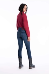 Calça High Comfort Stretch 1283 Lav.Escuro C/Used