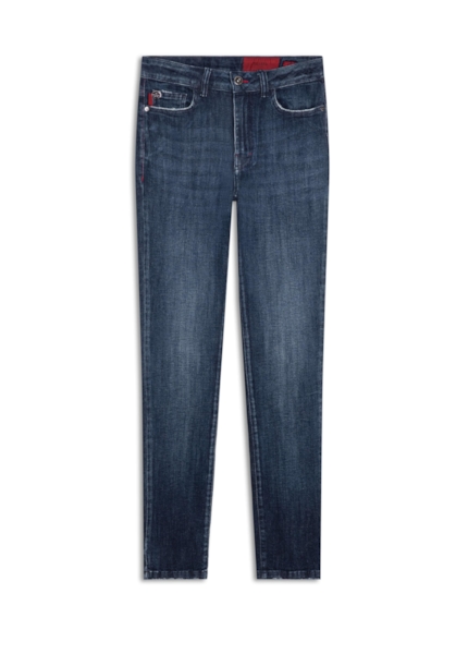 Calça High Comfort Stretch 1283 Lav.Escuro C/Used