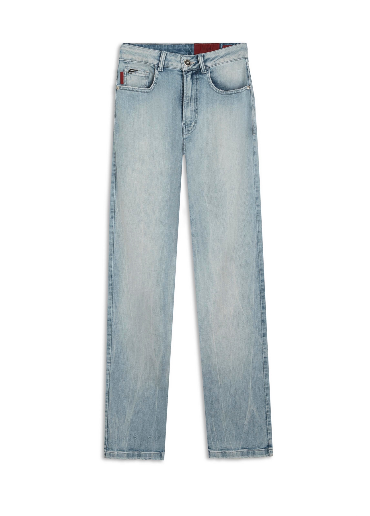 Calça High Comfort Stretch Claro C/ Rebolo