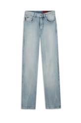Calça High Comfort Stretch Claro C/ Rebolo