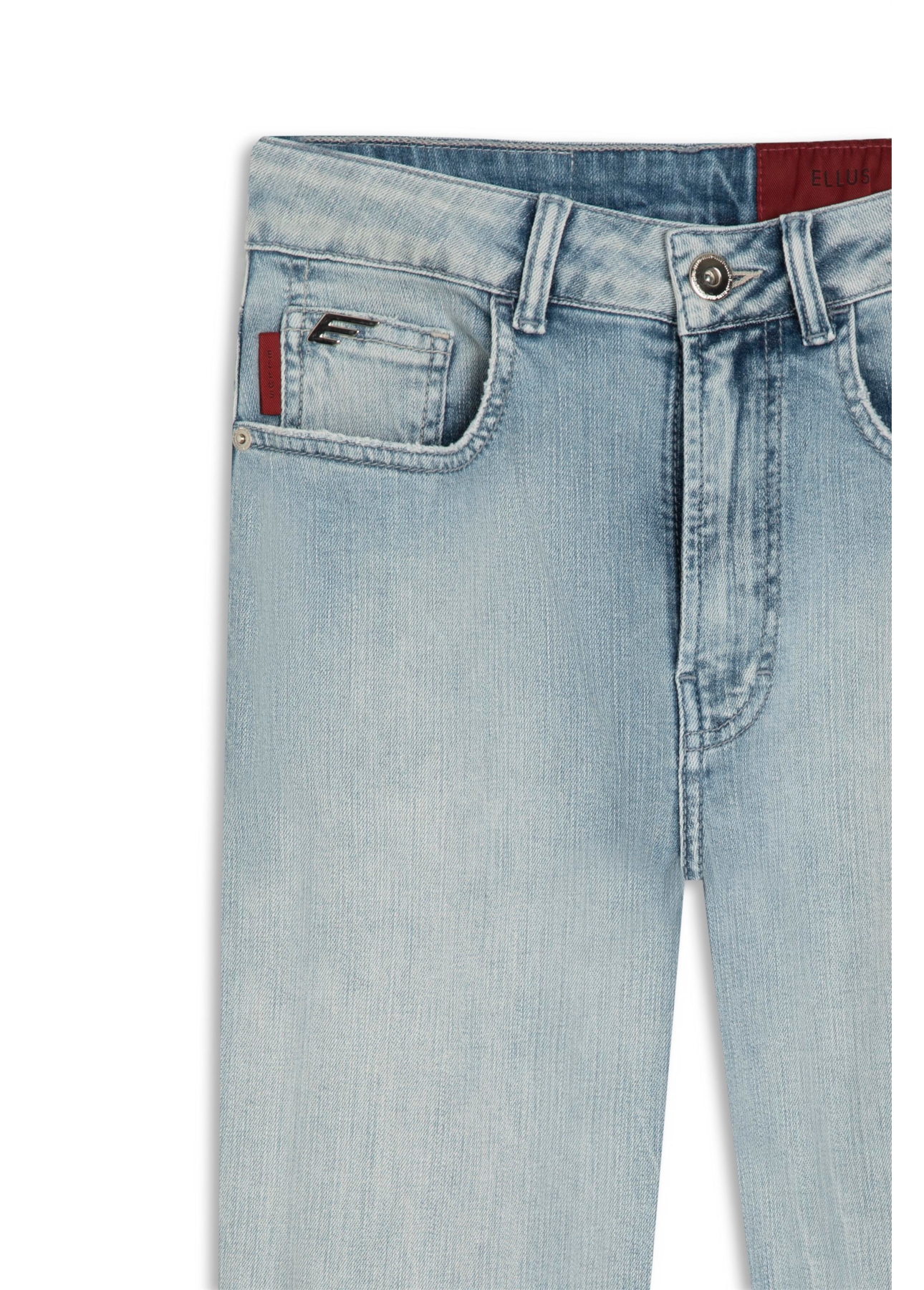 Calça High Comfort Stretch Claro C/ Rebolo