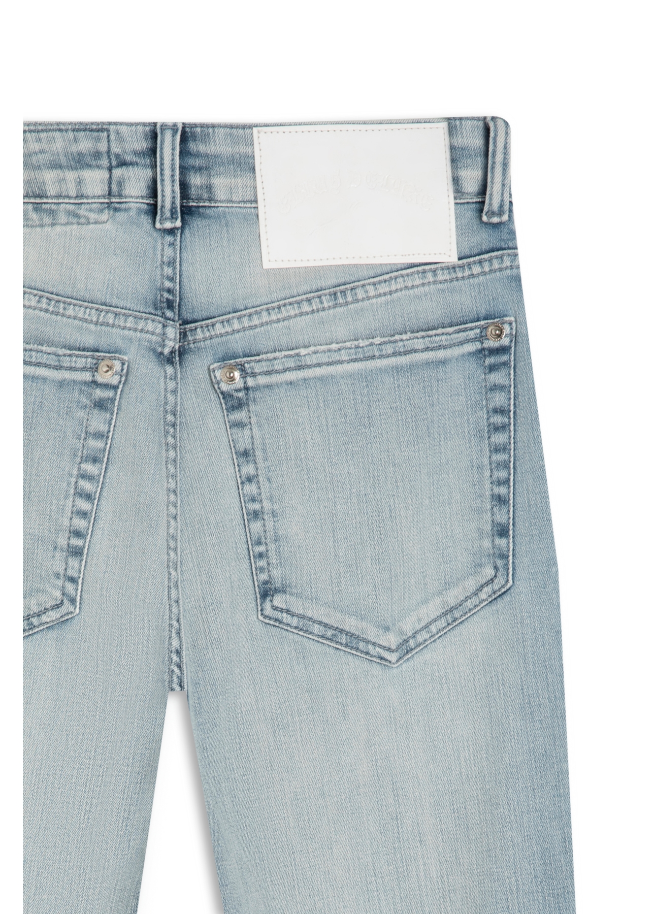 Calça High Comfort Stretch Claro C/ Rebolo