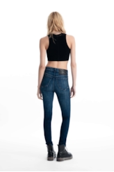 Calça High Comfort Stretch (Et. Zetex 1981s-Lav.Escuro C/Used