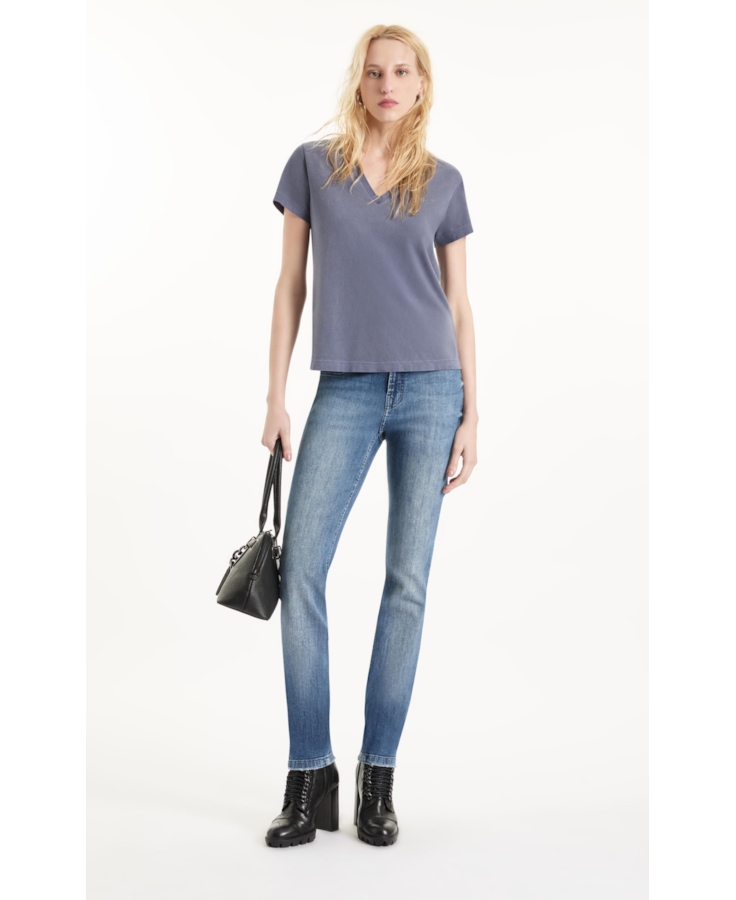 Calça High Comfort Stretch Gisele Lav.Medio