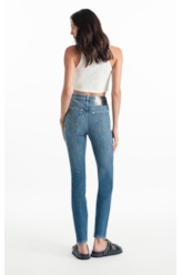 Calça High Comfort Stretch Gisele Skinny 1978 Lav. Medio