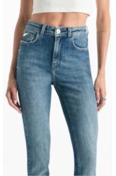 Calça High Comfort Stretch Gisele Skinny 1978 Lav. Medio