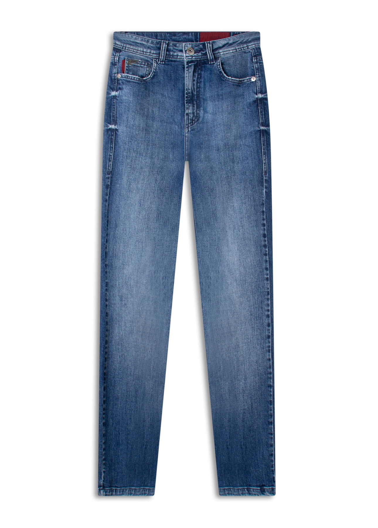 Calça High Comfort Stretch Gisele Skinny 1978 Lav. Medio