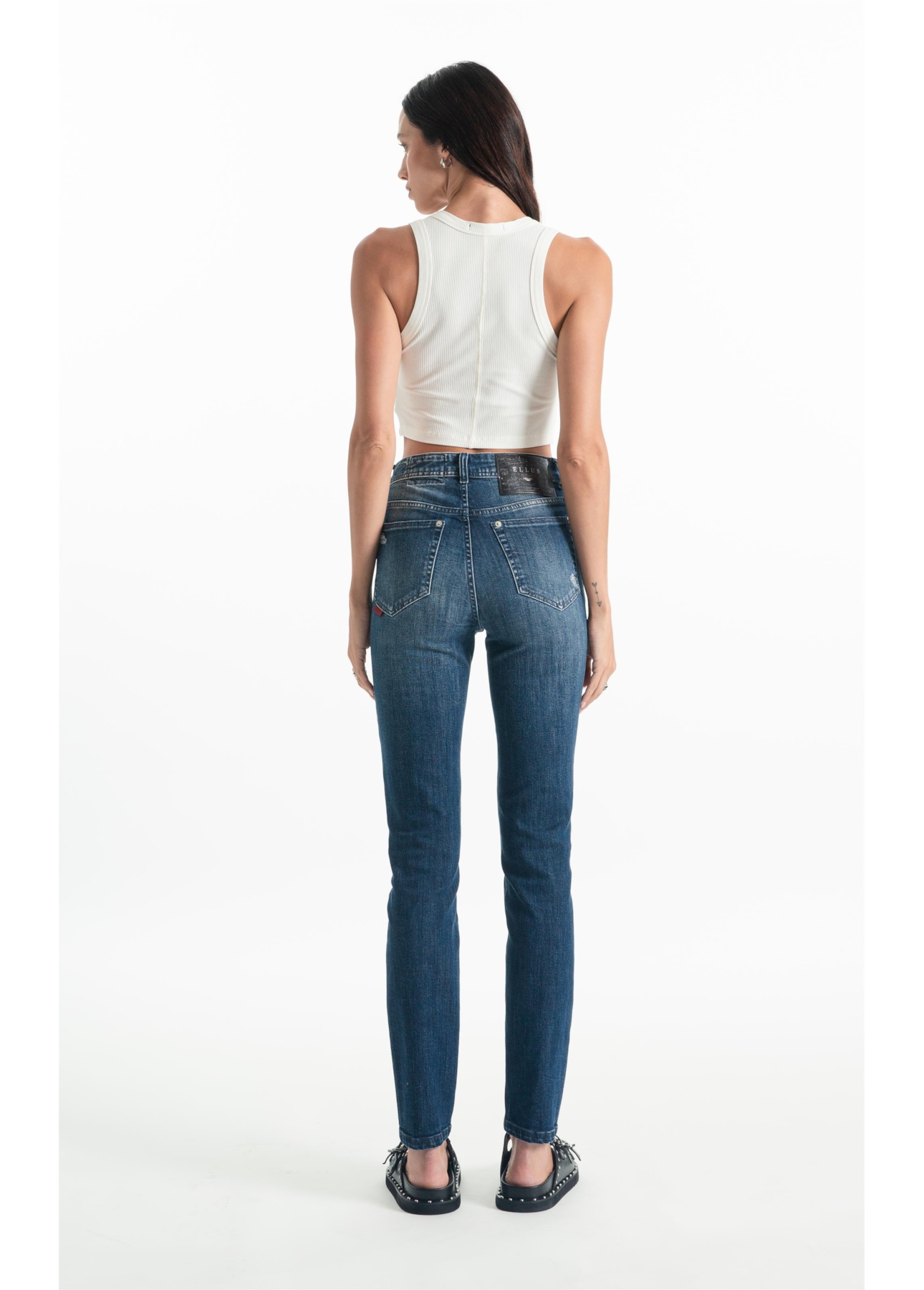 Calça High Comfort Stretch Gisele Skinny 2159 Lav Médio