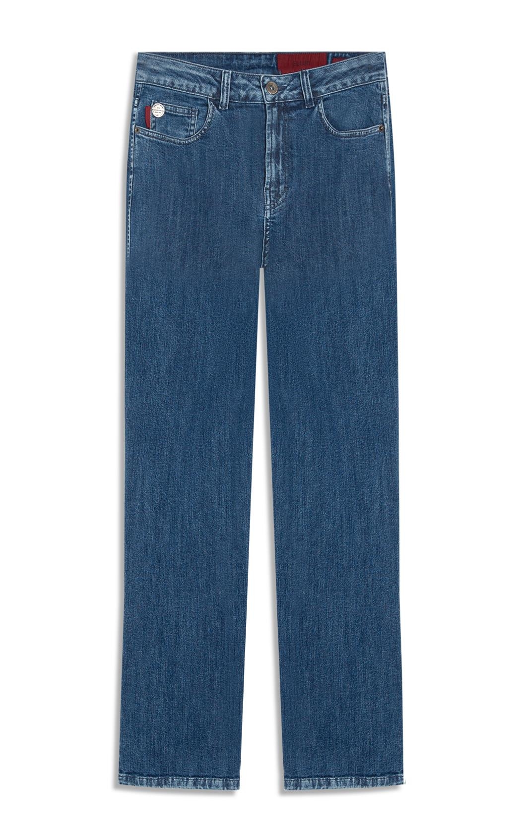 Calça High Comfort Stretch Skinny 5 Pockets 2149 - Lav.Medio C/ Rede