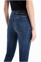 Calça High Comfort Stretch Hiper Skinny 1283 Lav.Escuro C/Used