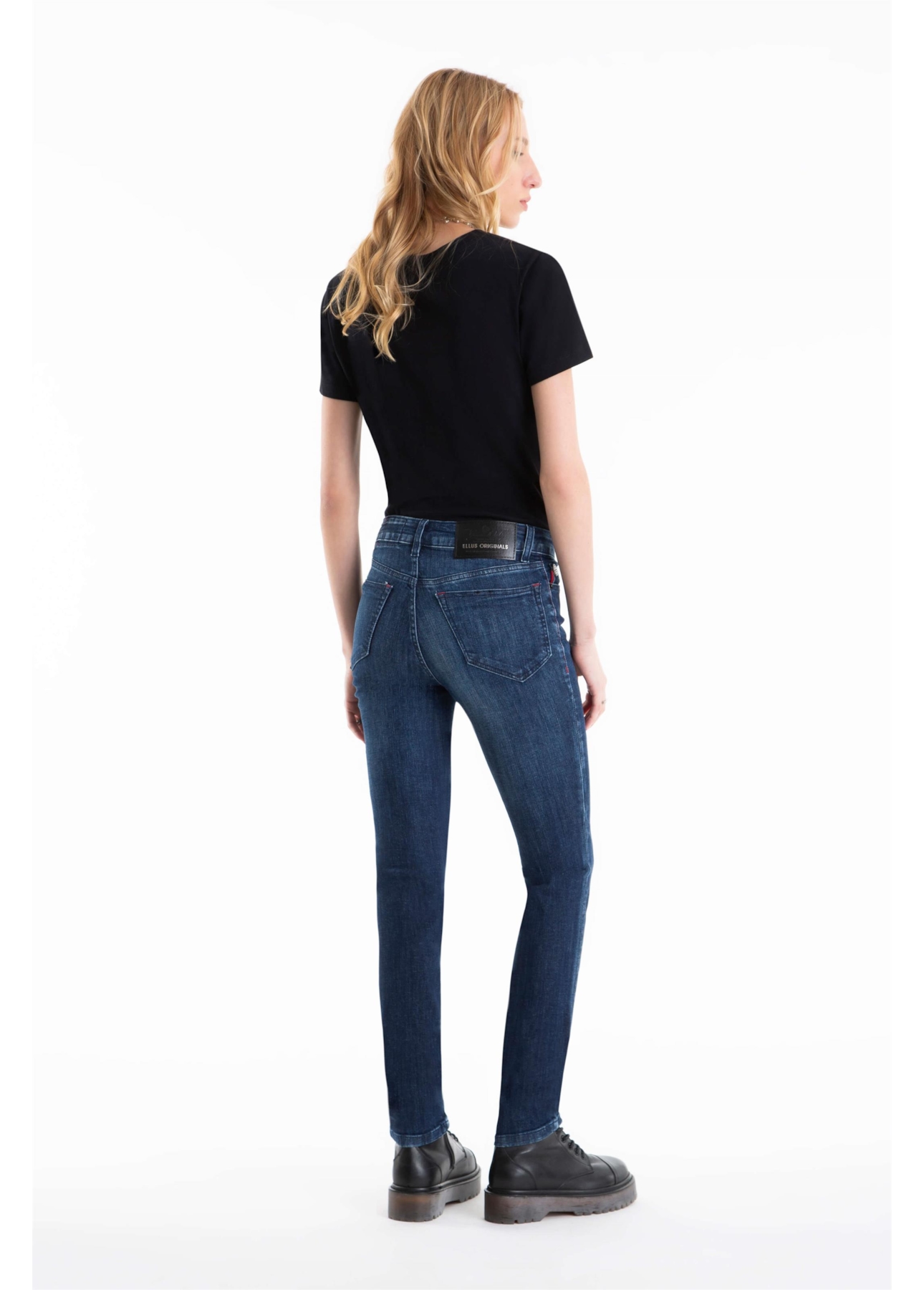 Calça High Comfort Stretch Hiper Skinny 1283 Lav.Escuro C/Used
