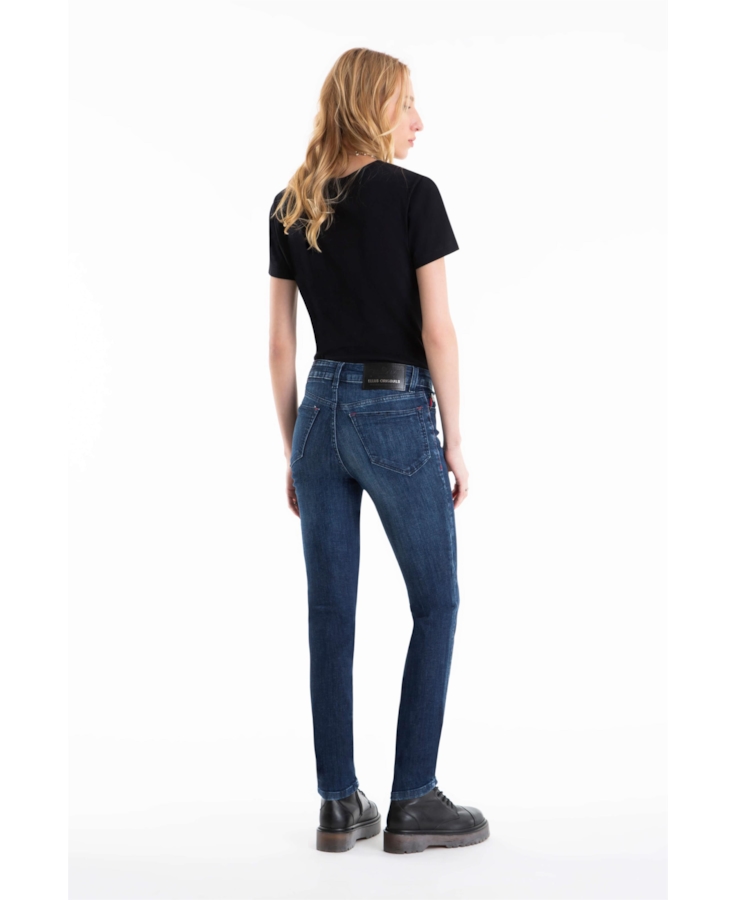 Calça High Comfort Stretch Hiper Skinny 1283 Lav.Escuro C/Used
