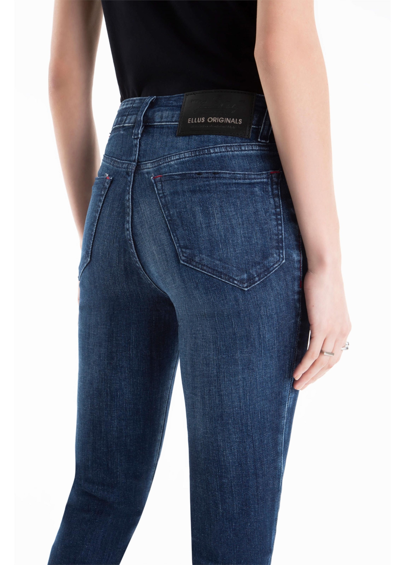 Calça High Comfort Stretch Hiper Skinny 1283 Lav.Escuro C/Used