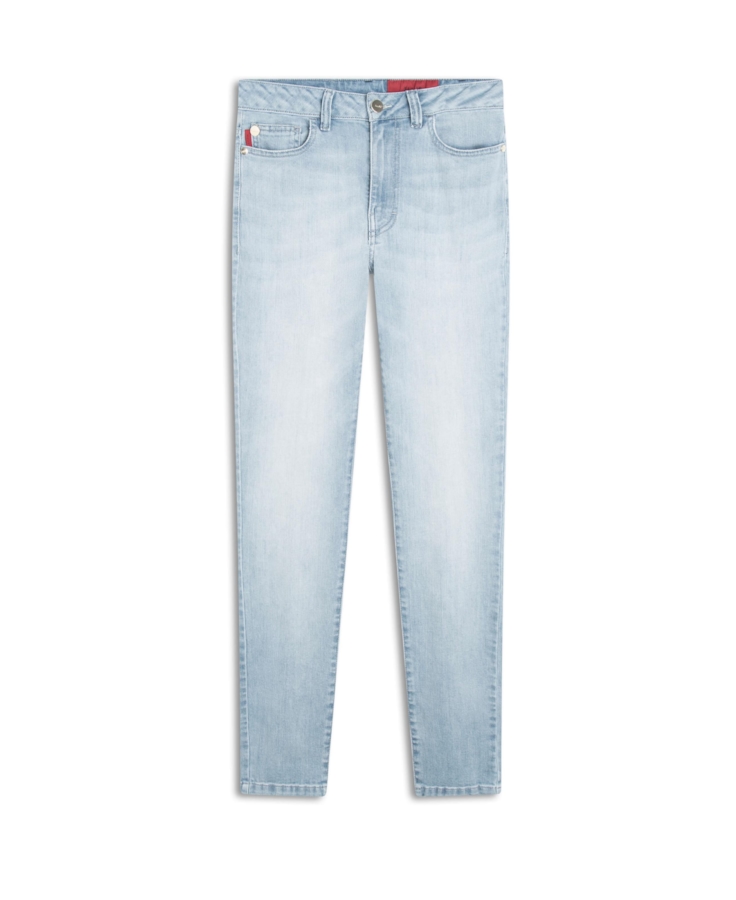 Calça High Comfort Stretch Hiper Skinny 1438 Lav.Claro C/ Used
