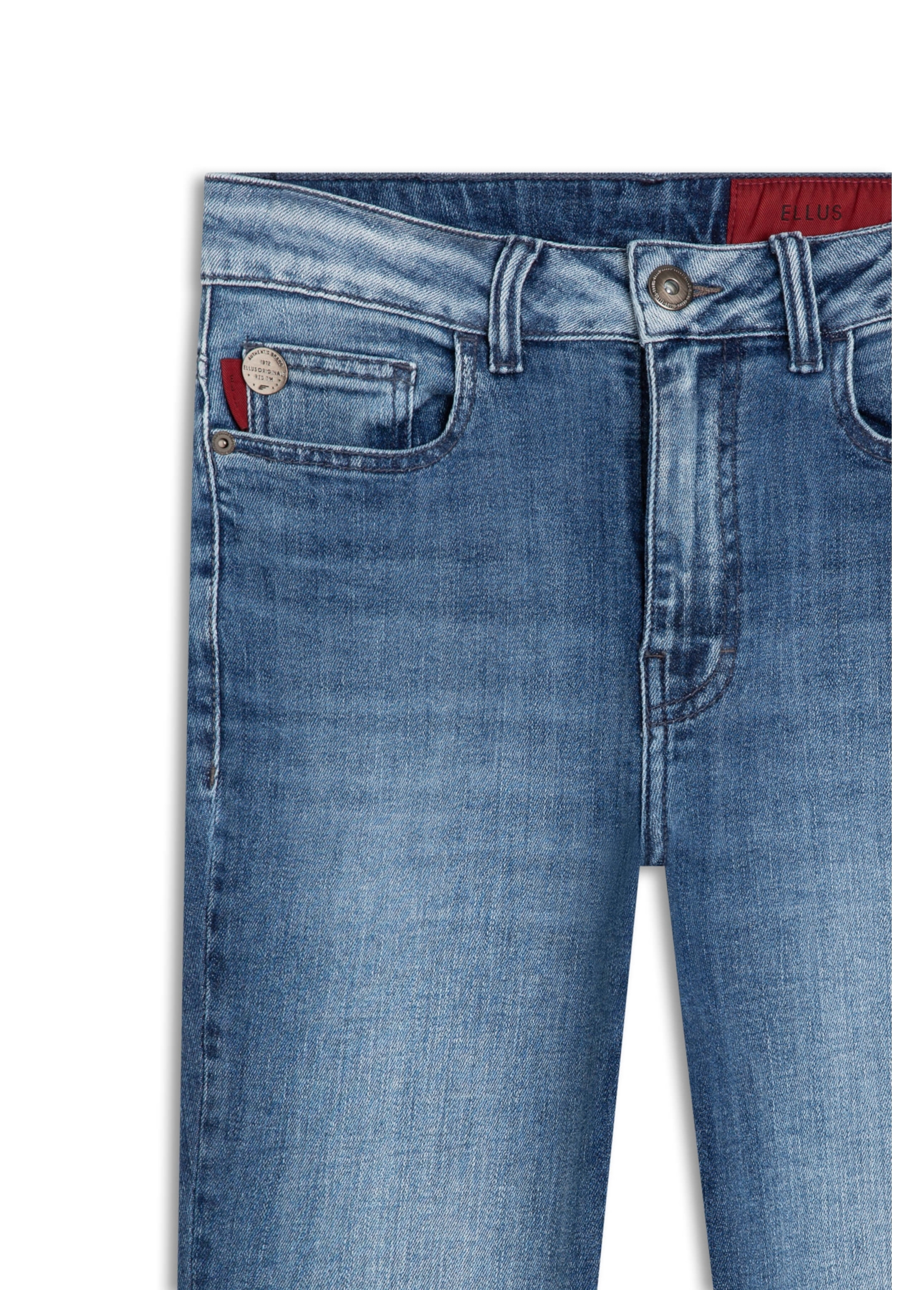 Calça High Comfort Stretch Hiper Skinny 1843 Lav. Medio C/ Sky